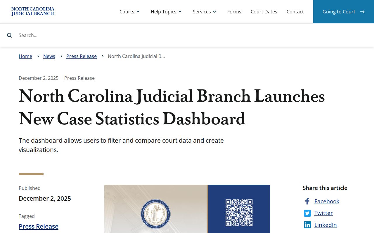 Colerain court docket case statistics source