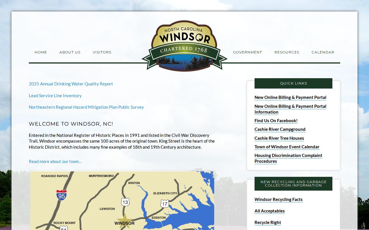 Windsor court docket local civic context from the Town of Windsor